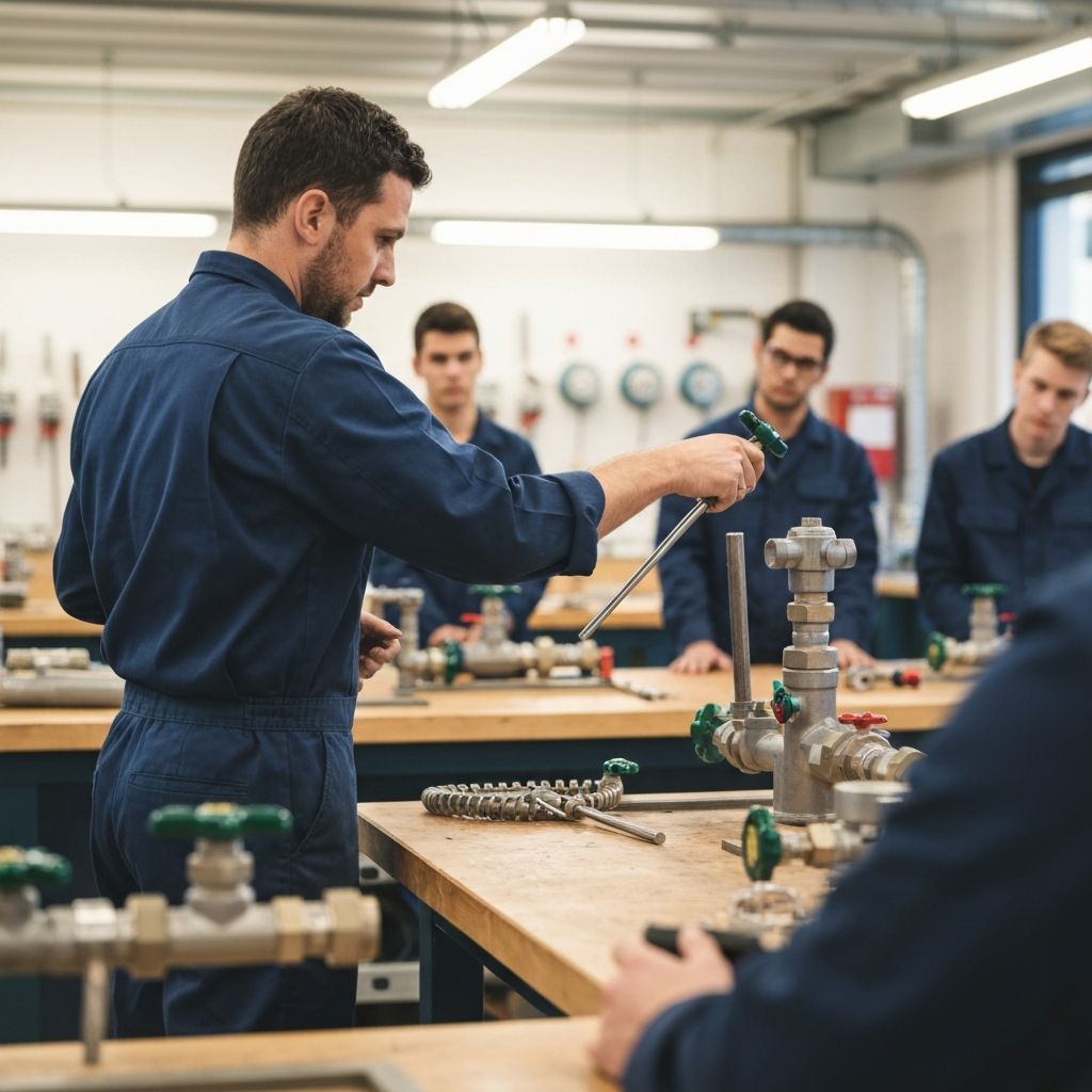 Expert instructor teaching